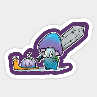 Mushroom Royal Guard Sticker